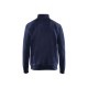 SWEATSHIRT MET HALVE RITS