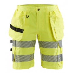 DAMES HIGH VIS SHORT MET STRETCH