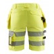 DAMES HIGH VIS SHORT MET STRETCH