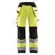 DAMES WERKBROEK HIGH VIS MET SPIJKERZAKKEN