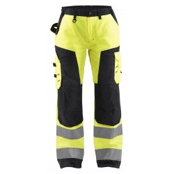 DAMES WERKBROEK HIGH VIS ZONDER SPIJKERZAKKE