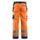 WERKBROEK SOFTSHELL HIGH VIS