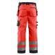 WERKBROEK SOFTSHELL HIGH VIS