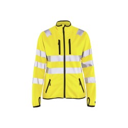 DAMES SOFTSHELL JACK HIGH VIS