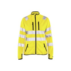 DAMES SOFTSHELL JACK HIGH VIS