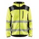 GEBREID VEST MET CAPUCHON HIGH VIS