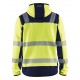 GEBREID VEST MET CAPUCHON HIGH VIS