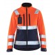 DAMES SOFTSHELL JACK HIGH VIS