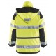 PARKA HIGH VIS MET UITNEEMBARE VOERING