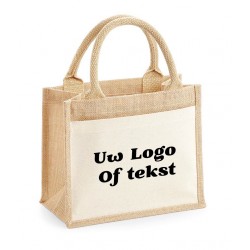 PACKET 10 STUKS POCKET JUTE GIFT BAG