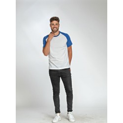 L&S Baseball T-shirt Short Sleeves