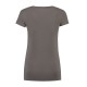 L&S Cotton Elastane V-neck T-shirt Short Sleeves for her