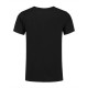 L&S Cotton Elastane V-neck T-shirt Short Sleeves for him