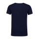 L&S Cotton Elastane V-neck T-shirt Short Sleeves for him