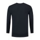 L&S Cotton Elastane T-shirt Long Sleeves for him