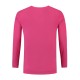 L&S Cotton Elastane T-shirt Long Sleeves for him