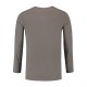 L&S Cotton Elastane T-shirt Long Sleeves for him