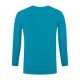 L&S Cotton Elastane T-shirt Long Sleeves for him
