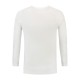 L&S Cotton Elastane T-shirt Long Sleeves for him