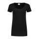 L&S Cotton Elastane T-shirt Short Sleeves for her