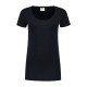 L&S Cotton Elastane T-shirt Short Sleeves for her