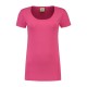 L&S Cotton Elastane T-shirt Short Sleeves for her