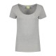 L&S Cotton Elastane T-shirt Short Sleeves for her