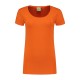 L&S Cotton Elastane T-shirt Short Sleeves for her