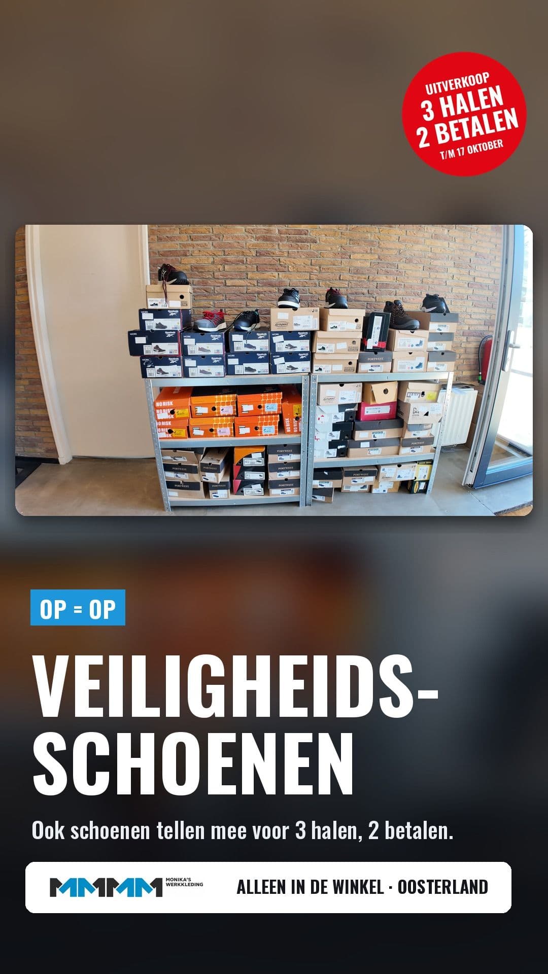 Veiligheidsschoenen in de uitverkoop