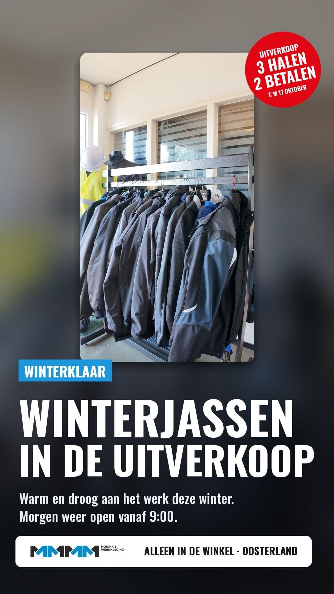 Winterjassen in de uitverkoop